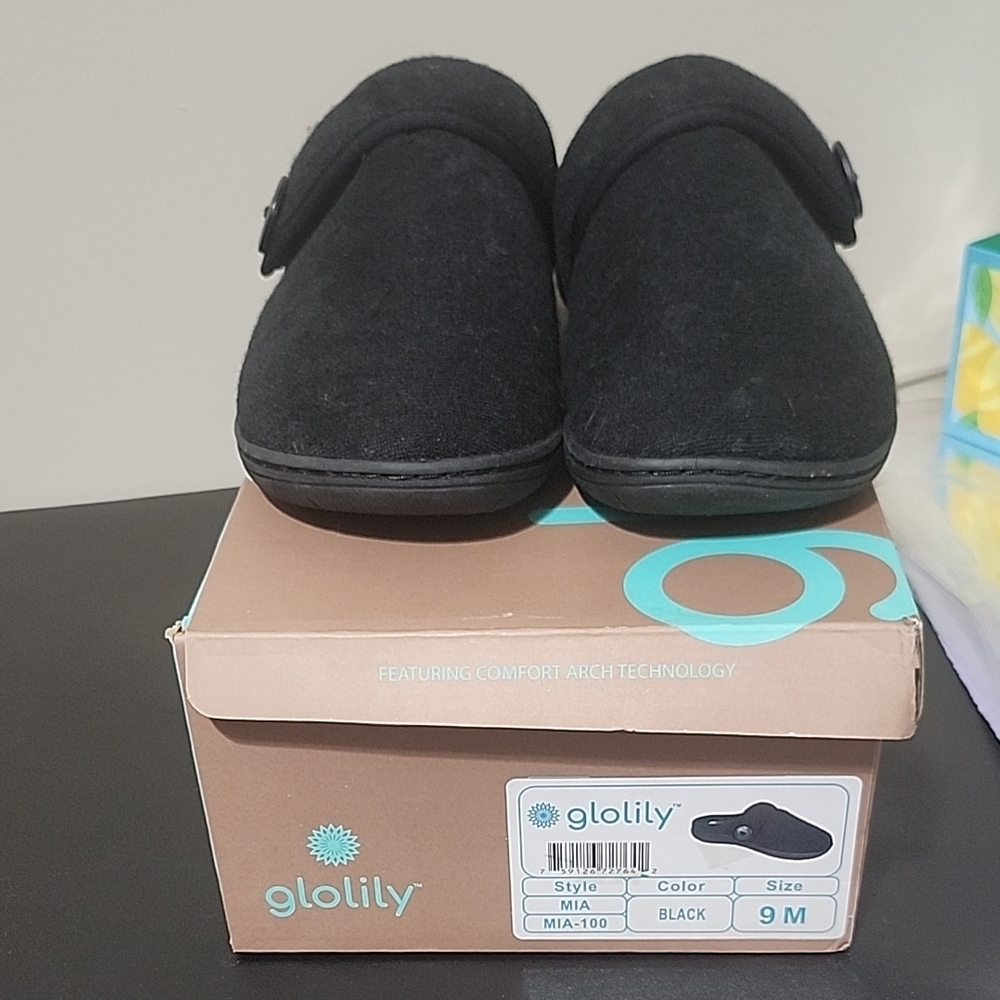 Black Women's Slippers